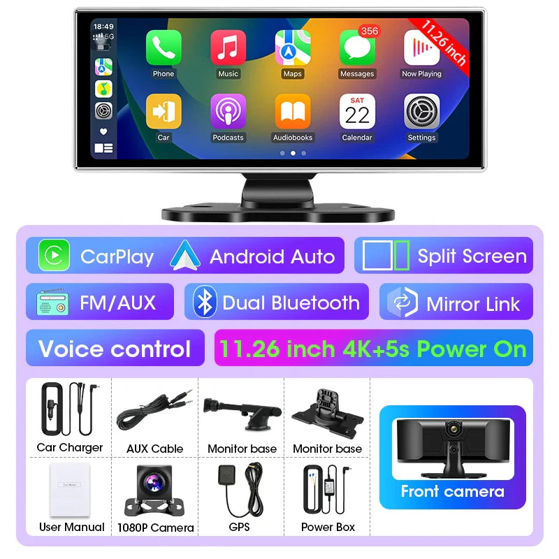 carplay avec caméra